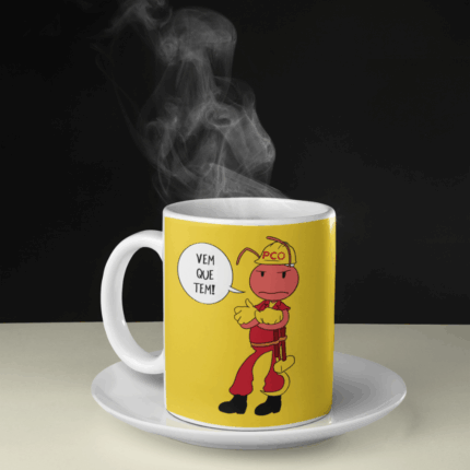 Caneca Lenito vem que tem