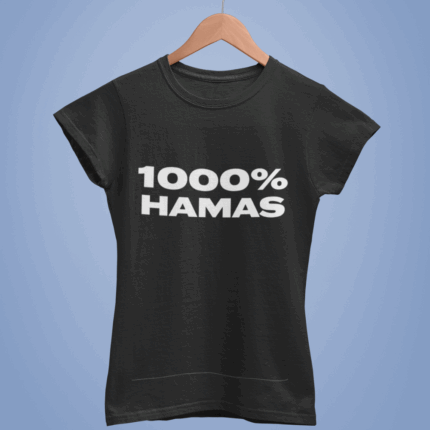 Camiseta 1000% Hamas